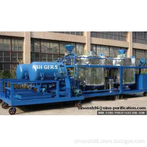 Waste oil recycling plant, used oil recycling machine